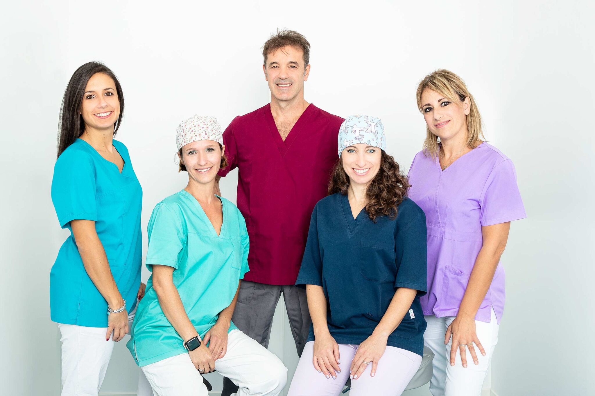 Il TEAM dello Studio Dentistico Smart Dental Tivoli Campolimpido H3I3920ab